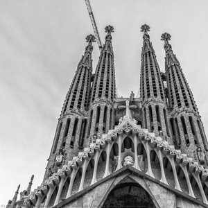 The Basílica De La Sagrada Família, Barcelona, Spain — Antoni Gaudí
