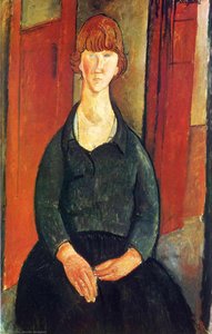 Flower Vendor — Amedeo Clemente Modigliani