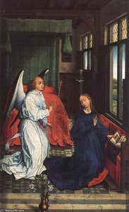 L'annonciation — Rogier Van Der Weyden