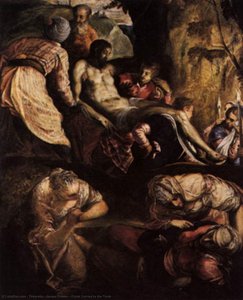 Krisztus Sírása — Tintoretto