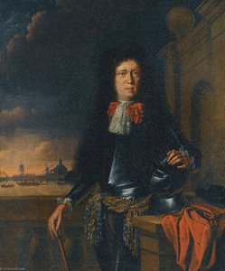 A Portrait Of Jan Van Broeckhuizen (1649 1707) — Ludolf Backhuysen I