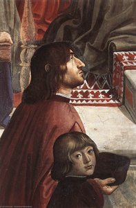 Confirmation Of The Rule (detail) — Domenico Ghirlandaio
