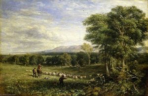 The Vale Of Clwyd — David Cox Il Vecchio