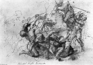 Escena De Batalla — Miguel Ángel
