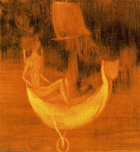 Character In A Boat — Remedios Varo