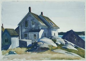 Maison À La Forteresse, Gloucester — Edward Hopper