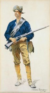 Il Soldato Di Fanteria — Frederic Remington