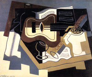 Guitar With Clarinet — Juan Gris