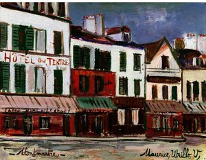 Restaurant De La Mere Catherine In Montmartre — Maurice Utrillo