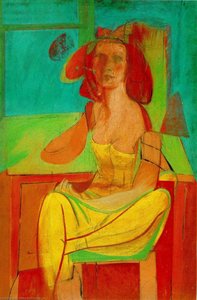 Seated Woman — Willem De Kooning