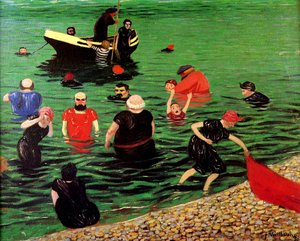 Bathing In Etretat — Феликс Валотон