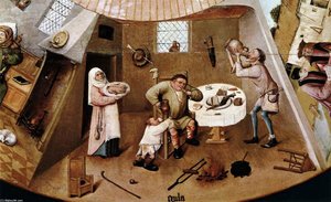 La Tavola Dei Sette Peccati Capitali — Gerolamo Bosch