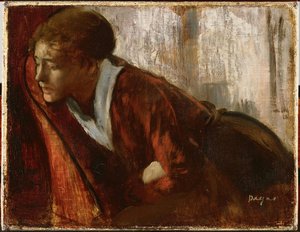 Melancholy — Edgar Degas