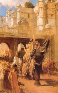 A Royal Procession — Edwin Lord Weeks