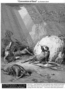 Conversion De Saul — Paul Gustave Doré