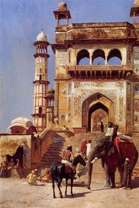Before A Mosque — Edwin Lord Weeks