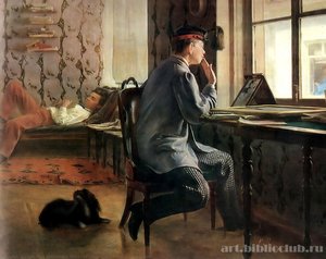 Preparation For The Examination. — Ilya Yefimovich Repin