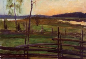 Summer Evening — Albert Edelfelt