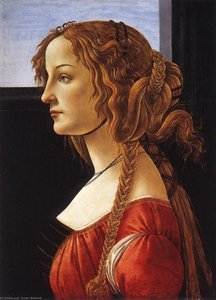 Portrait Of A Young Woman — Sandro Botticelli