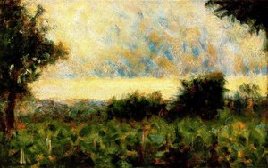 Landscape — Georges Seurat