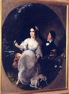Forget Me Not, (painting) — Emanuel Gottlieb Leutze