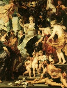 Happiness Of The Regency — Peter Paul Rubens