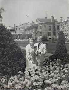 Rt. Hon. And Mrs. D. Roland Michener, Government House — Karsh Of Ottawa