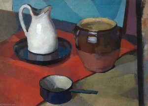 Still Life With White Jug — William George Gillies