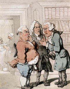 The Doctor's Consultation — Thomas Rowlandson