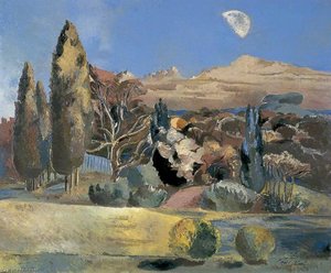 Landscape Of The Moon's First Quarter — Paul Nash