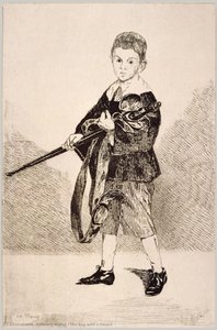 Chłopiec Z Mieczem — Édouard Manet