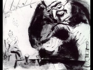 Pliushkin Tratta Tchtchikov — Marc Chagall