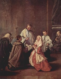 The Sacrament Of Marriage — Pietro Longhi