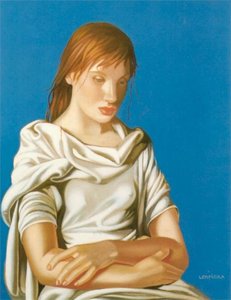 Young Lady With Crossed Arms — Tamara De Lempicka