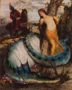 Angélique Et Le Dragon — Arnold Böcklin