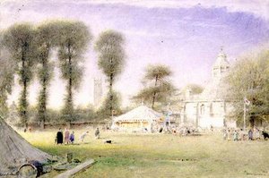 Glastonbury Fair — Albert Goodwin