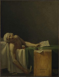 El Asesinato De Marat — Jacques-louis David