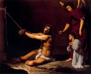 Christus Na De Foltering Bekeken Door Christelijke Zielen — Diego Rodríguez De Silva Y Velázquez