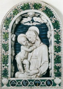Madonna Of The Stonemasons — Andrea Della Robbia