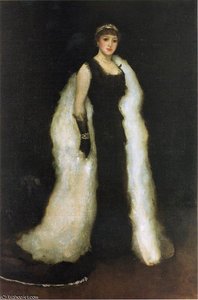Disposizione Nera N. 5 Lady Meux — James Abbott Mcneill Whistler
