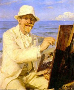 Autorretrato Del Pintor — Peder Severin Kroyer