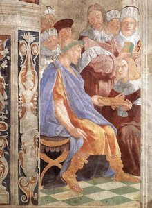 Justinian Präsentiert Die Pandekten Trebonianäus — Raffael