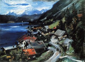 Walchensee, Serpente — Lovis Corinth