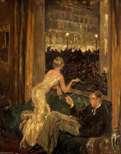 The Arrival Of The Jarrow Marchers In London, Viewed From An Interior — Tomas Kentrel Dagdl