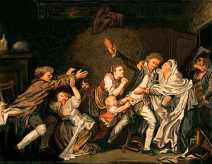 La Maledizione Del Padre: Il Figlio Ingrato — Jean-baptiste Greuze