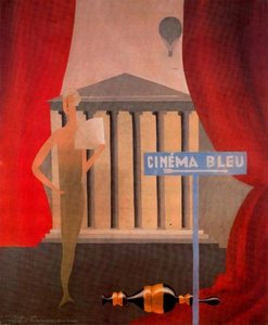 Blue Cinema — René Magritte
