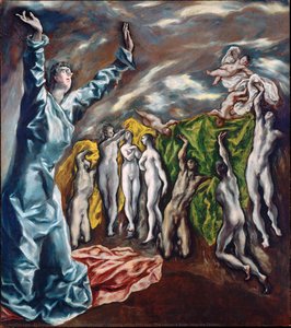 Die Öffnung Des Fünften Siegel — El Greco