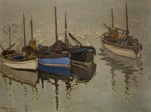 Boats And Buoys After A Storm — Georgina Moutray Kyle