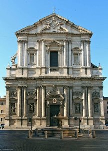 Sant'andrea Della Valle Façade — Carlo Rainaldi
