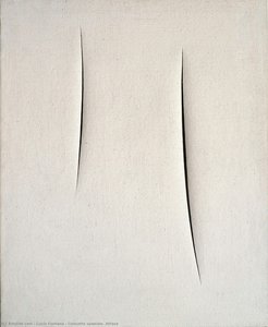 Konzept Des Raumes. Erwartungen — Lucio Fontana